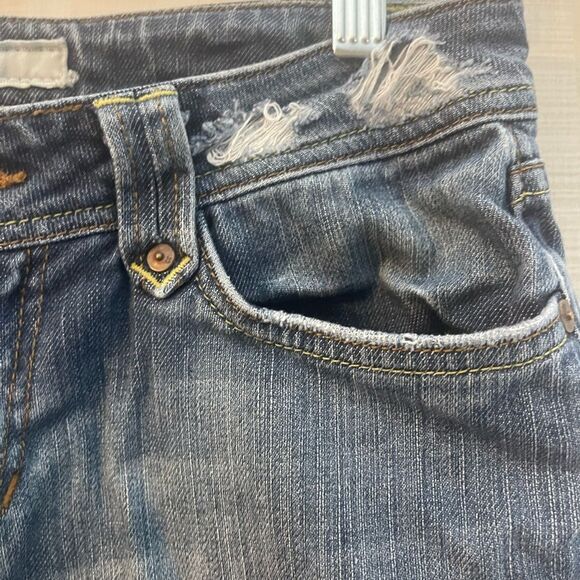 Joe’s jeans flare leg distressed denim jeans, size 28‎ - Picture 7 of 15